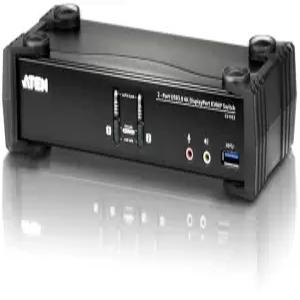ATEN CS1922 2포트 USB 3.0 4K 디스플레이포트 KVMP 스위치 케이블 포함 MST DP HDMI DVI DP-HDMI/DVI