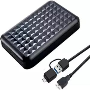 PC Mac 노트북 One용 울트라 슬림 휴대용 외장 하드 드라이브 25인치 USB 30 HDD 스지(250GB)