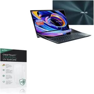 ASUS 젠북 프로 듀오 15 OLED(UX582)와 호환되는 박스웨이브 스크린 프로텍터 - 클리어터치 크리스탈 안티