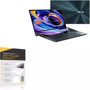 ASUS 젠북 프로 듀오 15 OLED(UX582)와 호환되는 박스웨이브 스크린 프로텍터 - 클리어터치 안티 글레어