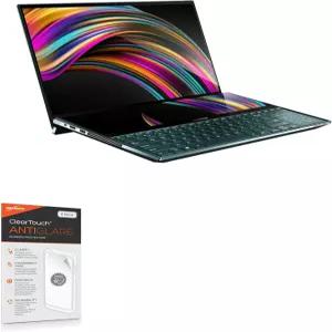ASUS 젠북 프로 듀오(UX581GV)와 호환되는 박스웨이브 스크린 프로텍터 - 클리어터치 안티 글레어(2팩)