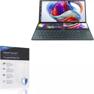ASUS ZenBook Duo UX481FL과 호환되는 박스웨이브 스크린 프로텍터 - 클리어터치 크리스탈 터프쉴드 9H 2팩
