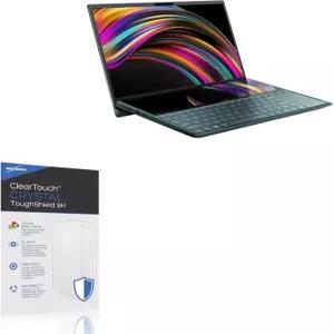 ASUS ZenBook Duo UX481FA와 호환되는 박스웨이브 스크린 프로텍터 - 클리어터치 크리스탈 터프쉴드 9H 2팩