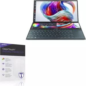 ASUS ZenBook Duo(UX48)와 호환되는 박스웨이브 스크린 프로텍터 - 클리어터치 임팩트쉴드 2팩 인퍼텐서블