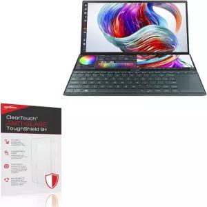 ASUS ZenBook Duo(UX48)와 호환되는 박스웨이브 스크린 프로텍터 - 클리어터치 안티 글레어 터프쉴드 9H