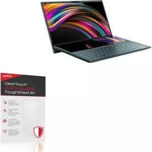 ASUS ZenBook Duo UX481FA와 호환되는 박스웨이브 스크린 프로텍터 - 클리어터치 안티 글레어 터프쉴드 9H