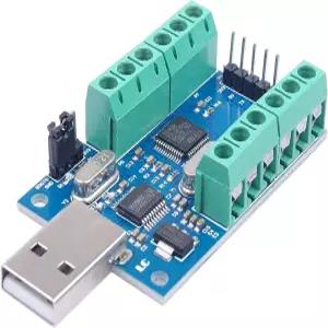 NOYITO USB 0채널 2비트 AD 데이터 수집 모듈 STM32 UART 통신 USB시 칩 CH340 A