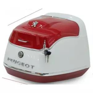 장고 스쿠터 수납함 리어백 탑박스 실버 오토바이 지앙 후미대 트렁크