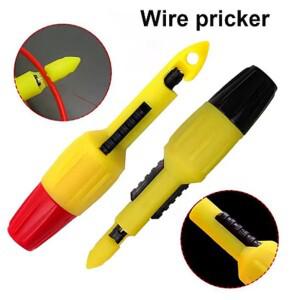 2pcs 전기 회로 펑크 바늘 비 파괴 감지 절연 와이어 피어싱 클립 수리 도구 자동차 액세서리 키트