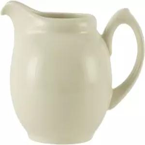 세라믹 밀크 저그 가정용 및 주방용 손잡이가 있는 도자기 커피 350ml 보리