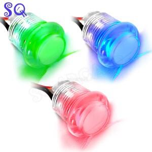 아케이드 게임 GoldLeaf RGB 조명 MAME OR 가상 핀볼 머신 PacLED64 I-PAC IO 3.3v 푸시 단추 2.8mm 10 개