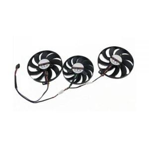AKUYAO RX5600XT 5700 그래픽 EVO X3 G 팬 세트 카드용 풀 248700 5700XT 비디오 교체품 88mm/75mm 냉각