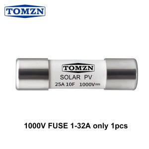TOMZN 태양광 1000V PV 퓨즈 16A 6A 32A 10A 20A 15A 고전압 시스템 3A 30A 보호용 25A