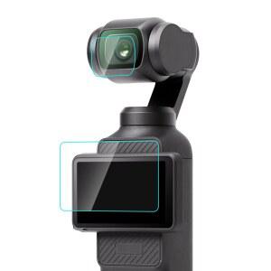 카메라제습함 보관함 OSMO POCKET 9H 투명용 유리 보호대 PULUZ 필름 5D HD 스크린
