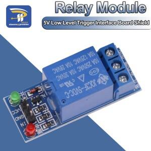 저레벨 트리거 릴레이 모듈 마이크로컨트롤러 개발 확장 보드  PIC AVR DSP ARM용 1 채널 단방향 5V 12V