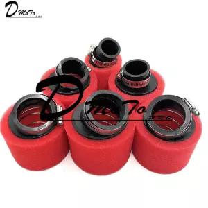 32mm 벤드 엘보 넥 폼 에어 필터 스펀지 클리너 모페드 스쿠터 더트 피트 바이크 오토바이 카요 BSE
