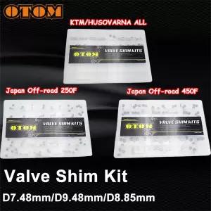 OTOM 오토바이 엔진 밸브 조정 심 세트 7.48mm/9.48mm/8.85mm 혼다 야마하 오프로드 250F 450F KTM