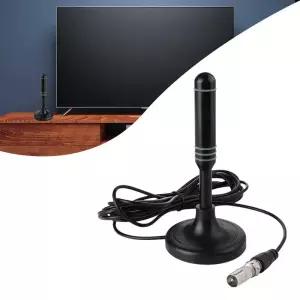 휴대용 TV 안테나 DVB-T DAB 디지털 플러그 앤 플레이 실내 야외 HD 프리뷰 스마트 공중