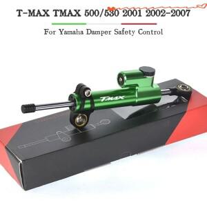 오토바이 조정 가능한 스티어링 안정화 댐퍼 안전 제어 브래킷 장착 키트 Yamaha T-MAX 500/530 2001 2002-