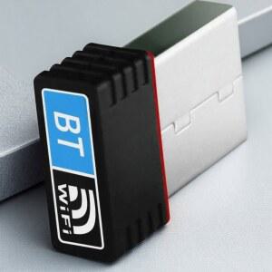 컴퓨터동글이 듀얼 블루투스 WIFI 송신기 동글 부스터 어댑터 신호 수신기 USB 네트워크 PC 무선 노트북 나노