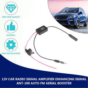 UHD안테나 TV 실내 지상파 수신기 KEBIDUMEI 12V 차량용 안테나 FMECHATRONICSAM 자동 해양 라디오 80108MHZ 신호 부스터 보트