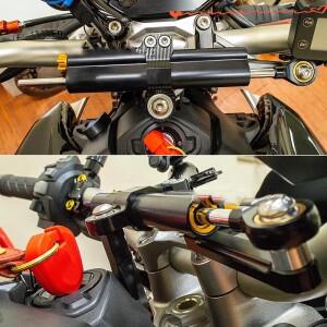 혼다 CB1000R CB 2018-2024 CNC 액세서리 스티어링 댐퍼 스태빌라이저 쇼크 업소버 방향 장착 브래킷 R