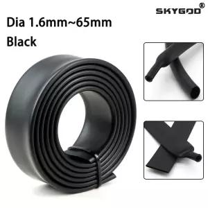 1~10m 검정색 1.6 ~ 50mm 3 1 열수축 튜브( 포함) 이중 벽 접착 안감 와이어 폴리올레핀 케이블 슬리브