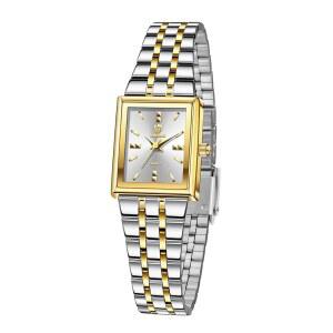 [미국배송] MASTOP 여성 U2019 SQUARE GOLD WATCH 빈티지 작은 팔찌 시계 읽기 쉬운 쿼츠 손목시계 스테인리스 스틸 30M 방수 조절 도구 포함