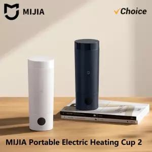 NEW MIJIA 휴대용 전기 주전자 2 텀블러 컵 빠른 물 끓이기 350ml 스마트 온도 조절 보온 여행용 110V-240V
