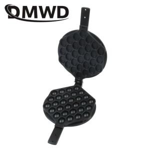 DMWD 상업용 QQ 에그 버블 볼 베이킹 팬, 철 홍콩 와플 가스 전기 붙지 않는