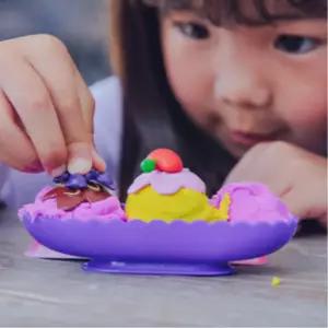 컬러샌드 집에서 실내모래놀이 세트 아이스크림놀이 유치원 7살