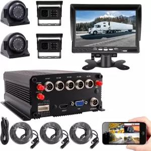 JOINO 4CH GPS 4G WiFi 080P SSD/SD 드라이브 모바일 차량용 DVR mdvr 비디오 키트 원격 라이브 뷰 웹/폰