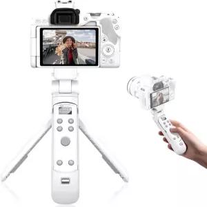 카메라용 한퓨젠 삼각대 리모컨이 있는 무선 촬영 그립 R8/G7 X III/R50/R0/R00/M50/M60/M6 II/G5 충전식