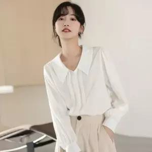 [하프클럽/]어깨시즌 주름 빅카라 셔츠