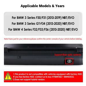 12.3인치 디지털 계기판 대시 패널 BMW