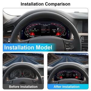 BMW 5/6/7 시리즈 F01 클러스터 디지털 계기판