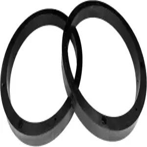 SamWinGear 2PCS 6 스피커 어댑터 6인치 스페이서 장착 브래킷 링 음질 향상 고정 스테레오 박스 랙 배플