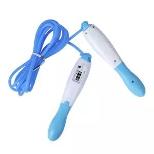 줄넘기 공학 로프 버튼 손잡이 인체 고무 블루 조절 핑크 점핑 카운터 유산소운동