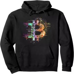 비트코인 로고 암호화폐 트레이더 투자자 BTC 풀오버 후드티