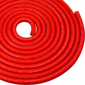 Conext Link 20 FT 1/0 AWG 0 GA 풀 게이지 배터리 전원 케이블 접지선 프로스트 레드 OFC 구리