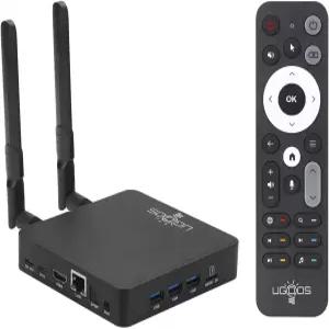 Ugoos AM9 TV 박스 Android 40 Amc S905X5J 4GB RAM ROM 24G/5G 듀얼 WiFi 이더넷 000M USB 30 BT53 지원