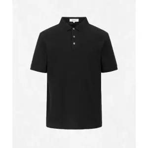 [국내정품] 빈폴 BEANPOLE MEN 크레이프 칼라넥 티셔츠 블랙 BC5442C175 2574985