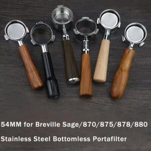 핸들 필터 도구 바텀리스 찌꺼기 B ville 분배기 51/58MM 포터 벤드