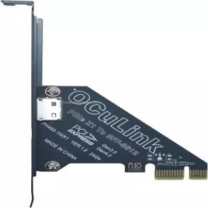 LetLinkSo PCIe 4.0 x1에서 Oculink SFF-8612 어댑터 GPU 도크 eGPU NVMe SSD용 외장 그래픽 카드