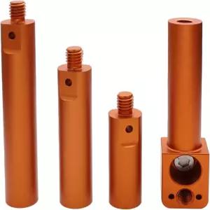 행튼 9mm 서포트 로드 튜브 연장 길이 2인치 3인치 4인치 ARRI 레드 카메라 무선 팔로우 포커스 모터 어깨