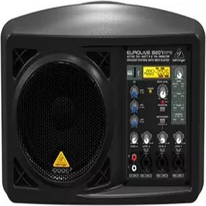 EUROLIVE B207MP3 액티브 50와트 65인치 PA/모니터 스피커 시스템(MP3 플레이어 )