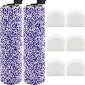 샤크 20 진공용 8팩 브러시 롤러 및 필터 교체 00 0 0C 200C 20C용 세척 가능한 폼 HydroVac XL 3in
