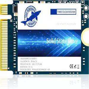 도그피쉬 SSD M.2 2230 NVMe PCIe 4.0 256GB 3D TLC NAND 게이밍 유닛 Steam Deck PS5 Surface Pro 노트북