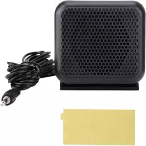 NSP-100 미니 외장 스피커 켄우드 야에스 ICOM 햄 카 라디오용 3W 있는 모바일 마이크 크기 80 x 72 43 mm
