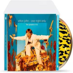타리폴드 DJOIS CD 보호 슬리브 - 120 마이크론 오렌지 필 폴리프로필렌 100 유닛 용량 클로징 플랩 공간